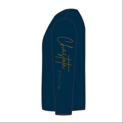 Chastota Long Sleeve 100% Cotton Tee Mens Thumbnail