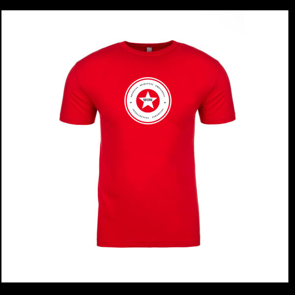 Mens Fitted Cotton Tee Wow Trans Thumbnail