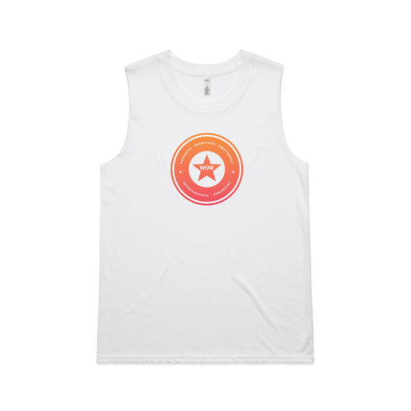 Women's Upside Tank Wow Orange Thumbnail
