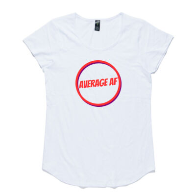 Women's Mali Capped Sleeve Tee Red Aaf Thumbnail