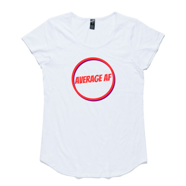 Women's Mali Capped Sleeve Tee Red Aaf Thumbnail
