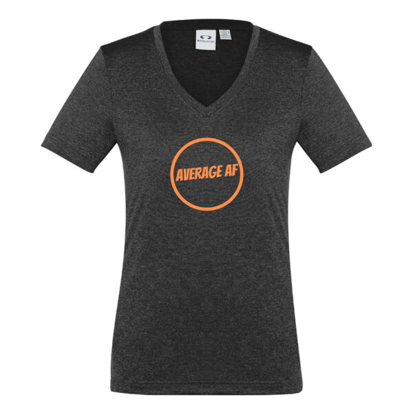 Ladies Aero Cooldry Tee Orange Aaf Thumbnail