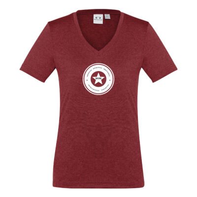 Ladies Aero Cooldry Tee Wow White Thumbnail