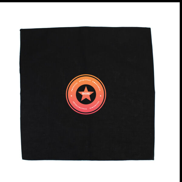 WOW ROUND 2 Bandana's 54cm x 54cm  Thumbnail