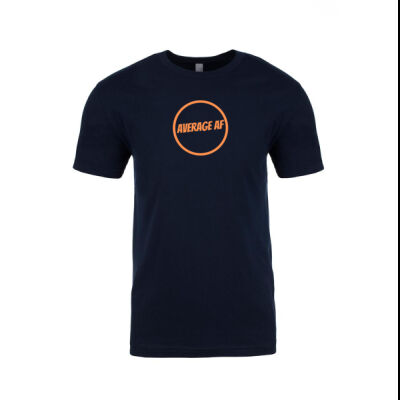Mens Fitted Cotton Tee Orange Aaf Thumbnail