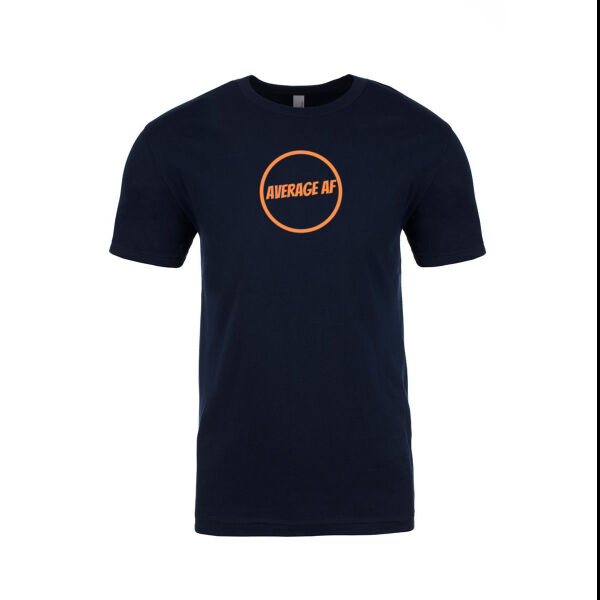 Mens Fitted Cotton Tee Orange Aaf Thumbnail