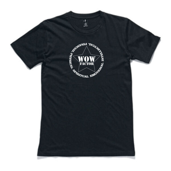 Organic Mens Staple Tee Wow Factor White Thumbnail